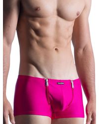 MANSTORE M859: Beach Zipped Pant, fuchsia - vergleichen und günstig kaufen