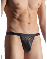 MANSTORE M917: Micro Tanga, schwarz - vergleichen und günstig kaufen