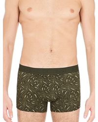 HOM Foliage: Boxer Pant, khaki green