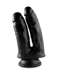 Mr. Cock Double Cock: Doppeldildo 23 cm, schwarz - vergleichen und g&uuml;nstig kaufen