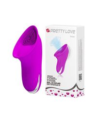 Pretty Love Isaac: Saugender Auflegevibrator, dunkles rosé - vergleichen und günstig kaufen