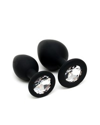 Buttplug Duo: Analplug-Set, schwarz - vergleichen und g&uuml;nstig kaufen