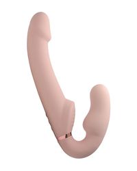 Evoke Ergo-Fit aufblasbarer & vibrierender, trägerloser Strap-on - Hell