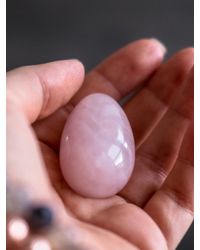 LaGemmes Yoni Egg M: Liebes-Ei Rosenquarz, rosa - vergleichen und günstig kaufen
