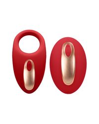 Elegance Poise: Vibro-Penisring mit Vibro-Fernbedienung, rot - vergleichen und g&uuml;nstig kaufen