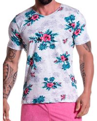 JOR Hawaii: T-Shirt, blau - vergleichen und günstig kaufen