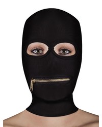 Ouch! Extreme Zipper Mask with Mouth Zipper: Kopfmaske, schwarz - vergleichen und günstig kaufen