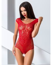 Passion BS064: Ouvert-Netzbody, rot - vergleichen und günstig kaufen