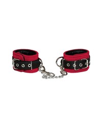 Leder-Handfesseln, rot/schwarz - vergleichen und g&uuml;nstig kaufen