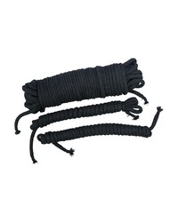 Bad Kitty Bondage-Seileset 3teilig, schwarz - vergleichen und g&uuml;nstig kaufen