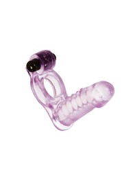 Double Diver: Vibro-Penisring mit Analdildo, lila - vergleichen und g&uuml;nstig kaufen