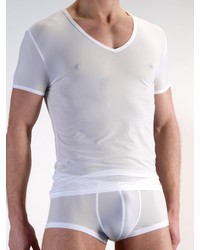 Olaf Benz RED0965: Phantom V-Neck-Shirt, weiß - vergleichen und günstig kaufen