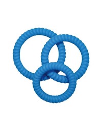 Lust-Trio: Penisringe-Set, blau - vergleichen und g&uuml;nstig kaufen