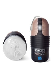 Vulcan Vibration Tight Vagina: Masturbator, weiß - vergleichen und g&uuml;nstig kaufen