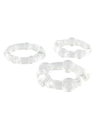 XLsucker Beaded: Penisring-Set, transparent - vergleichen und g&uuml;nstig kaufen