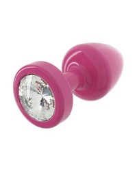 Diogol Buttplug: Aluminium mit Kristall, pink (2,5cm) - vergleichen und g&uuml;nstig kaufen