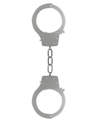 Ouch! Pleasure Handcuffs: Handschellen, silber - vergleichen und g&uuml;nstig kaufen