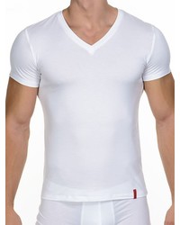 Bruno Banani Base Line: V-Shirt, weiß - vergleichen und günstig kaufen