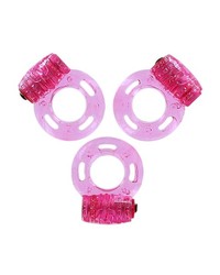 Lovers Premium: Vibro-Penisring-Set, pink - vergleichen und g&uuml;nstig kaufen