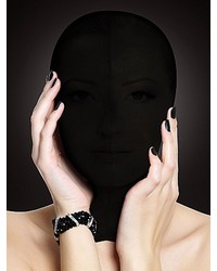 Ouch! Kopfmaske, schwarz - vergleichen und günstig kaufen