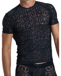 L?Homme Devoré Tattoo: T-Shirt, schwarz - vergleichen und günstig kaufen