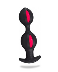 Fun Factory B Balls Duo: Analplug, raspberry/black - vergleichen und g&uuml;nstig kaufen