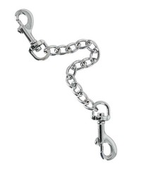 Metallkette mit Karabinern, 15 cm, für verschiedene Fesselspiele