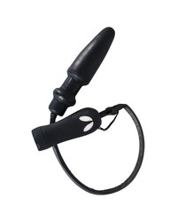 Inflatable Vibrating Butt Plug: Vibro-Analplug mit Pumpe, schwarz - vergleichen und g&uuml;nstig kaufen