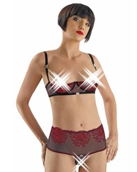 Eros Veneziani Adelia: Hebe-Set, schwarz/rot - vergleichen und g&uuml;nstig kaufen