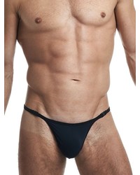 L?Homme Sensitive: Stripstring, schwarz - vergleichen und g&uuml;nstig kaufen