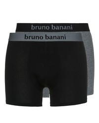 Bruno Banani Flowing: Short 2er Pack, schwarz/grau - vergleichen und g&uuml;nstig kaufen