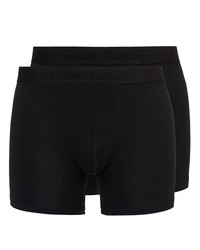 Bruno Banani Flowing: Short 2er Pack, schwarz/schwarz - vergleichen und g&uuml;nstig kaufen