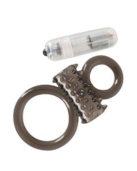 Bad Kitty Vibro-Penisring, smoke