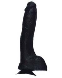 Dong With Balls Ultimate 9??: Dildo, schwarz - vergleichen und g&uuml;nstig kaufen