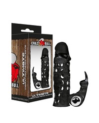 Crazy Bull Ultimate: Vibro-Penishülle, schwarz - vergleichen und g&uuml;nstig kaufen