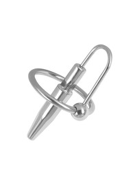 Sextreme Edelstahl-Penisplug mit Ring (28mm) - vergleichen und günstig kaufen