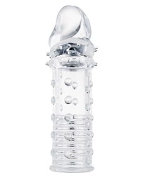 Power Stud Sleeve: Penishülle, transparent