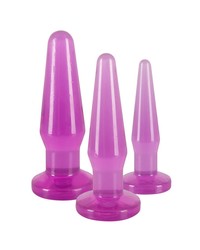 Anal Training Set: Analplug-Set, lila - vergleichen und g&uuml;nstig kaufen