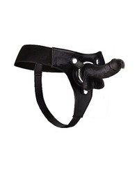 Ouch! Realistic: Strap-On mit Dildo (18 cm), schwarz - vergleichen und g&uuml;nstig kaufen