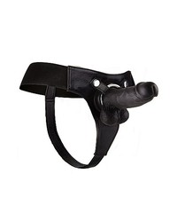 Ouch! Realistic: Strap-On mit Dildo (20 cm), schwarz - vergleichen und g&uuml;nstig kaufen