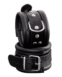 XxdreamSToys: Leder-Fußfesseln breit, schwarz - vergleichen und g&uuml;nstig kaufen
