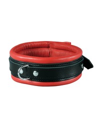 XxdreamSToys: Leder-Halsfessel, rot/schwarz - vergleichen und g&uuml;nstig kaufen
