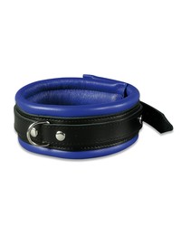 XxdreamSToys: Leder-Halsfessel, blau/schwarz - vergleichen und g&uuml;nstig kaufen