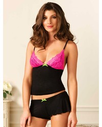 Leg Avenue Gemütlicher Pyjama, 2 Teile