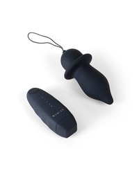 B Swish Bfilled: Vibro-Plug mit Fernbedienung, schwarz - vergleichen und g&uuml;nstig kaufen