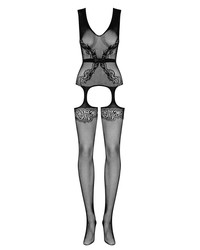 Obsessive F217: Straps-Catsuit, schwarz - vergleichen und g&uuml;nstig kaufen