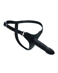 Silikon-Strap-On mit gerilltem Dildo (16cm), schwarz - vergleichen und g&uuml;nstig kaufen