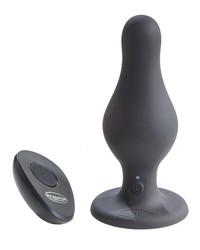 Malesation Paunch Plug Vibe 2.0: Vibro-Analplug mit Fernbedienung, schwarz