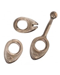 Expandable Cock Rings: Penisringe-Set, smoke