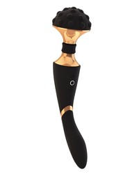 Vive Shiatsu: Wand-/G-Punkt-Vibrator, schwarz/gold - vergleichen und günstig kaufen